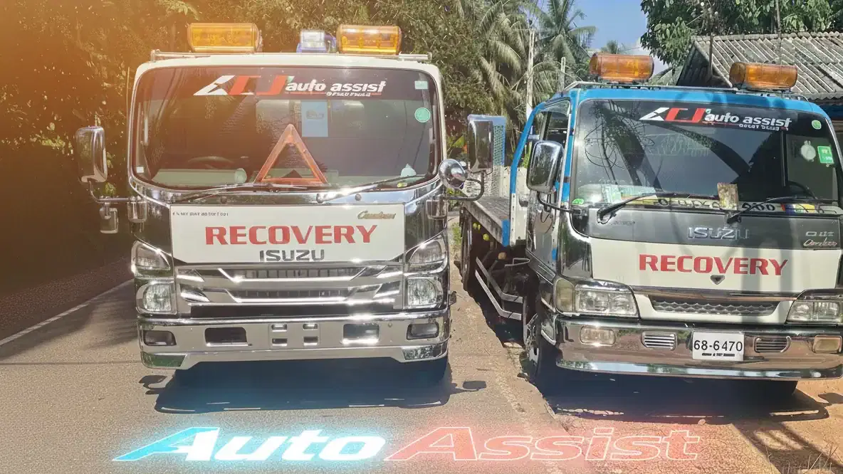 Thumbnail for CJ Recovery Boom Truck & Vehicle Carrier Service